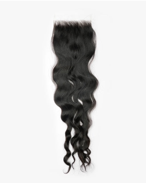 Raw Wavy 5x5 Closure